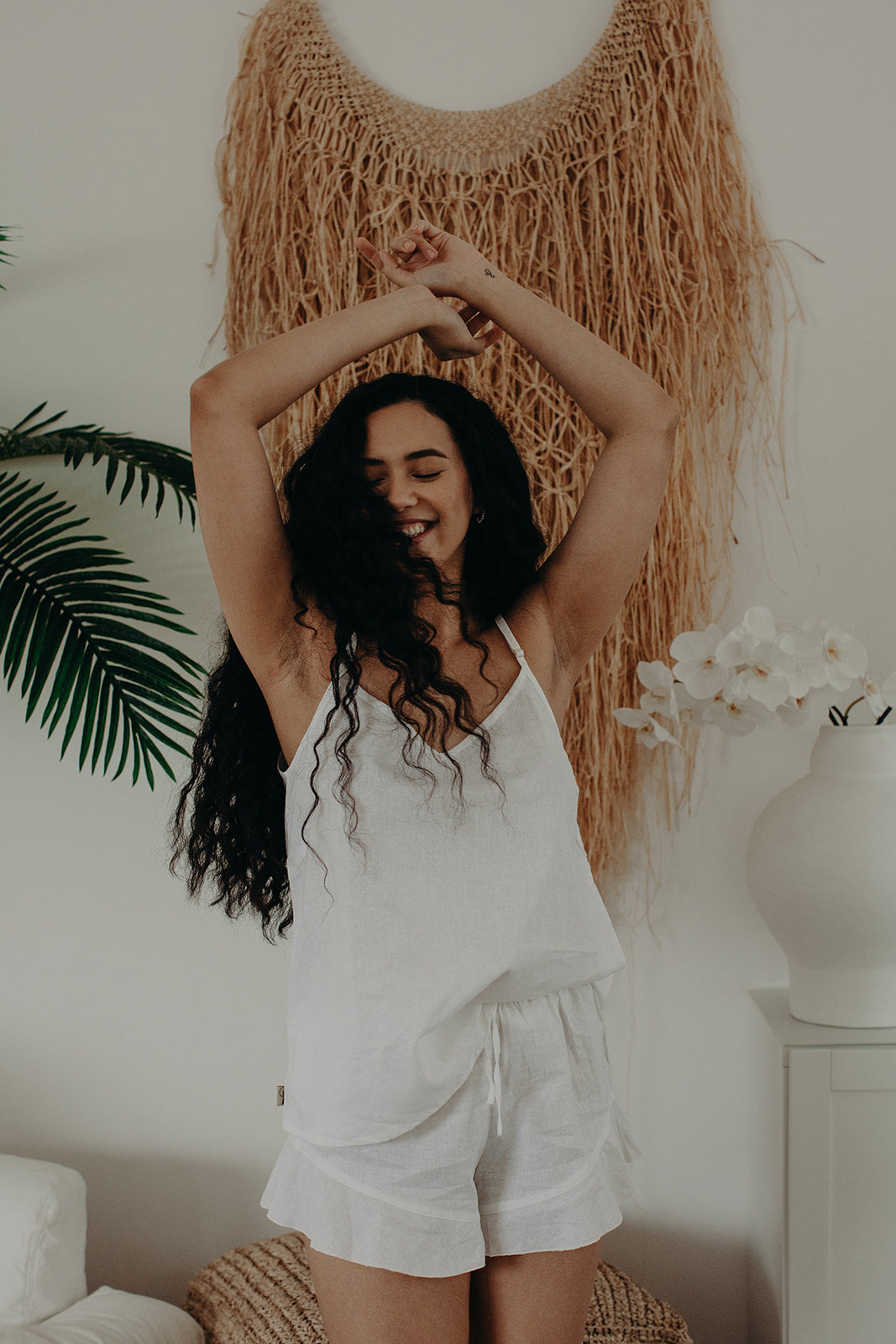 Frea Hemp & Organic Cotton Set in Natural