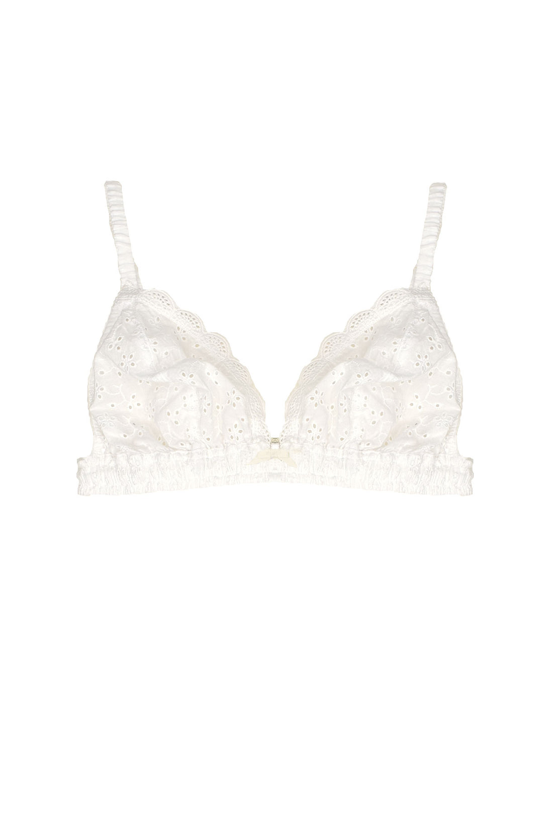Bella bralette in broderie anglaise