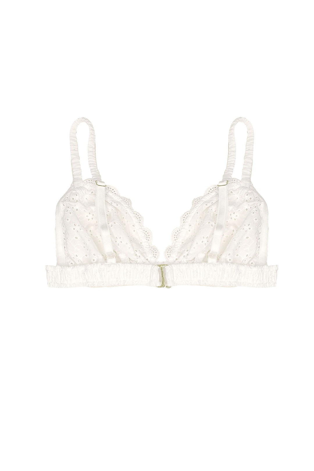 Bella bralette in broderie anglaise