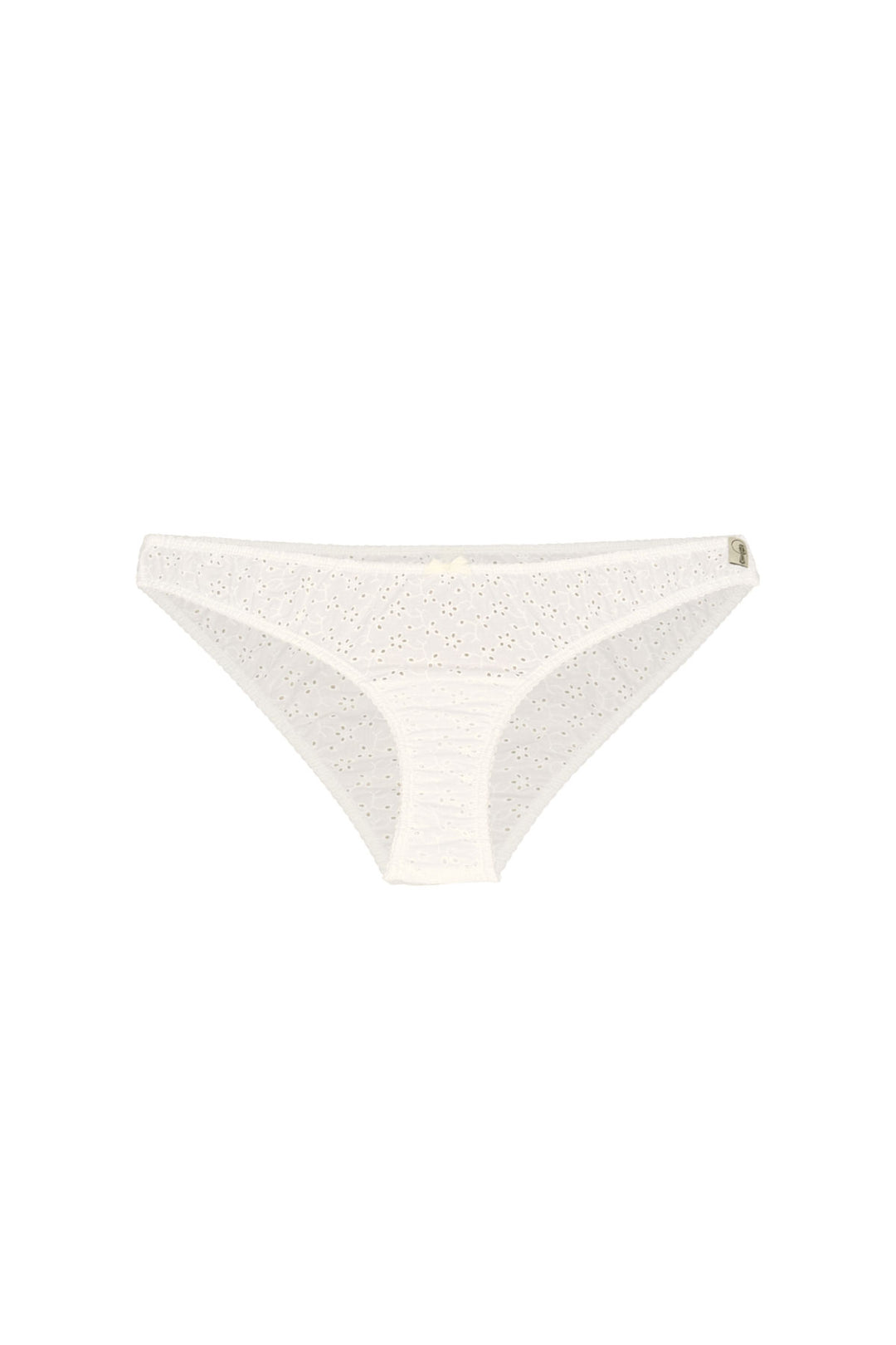 Martina Broderie anglaise briefs in white