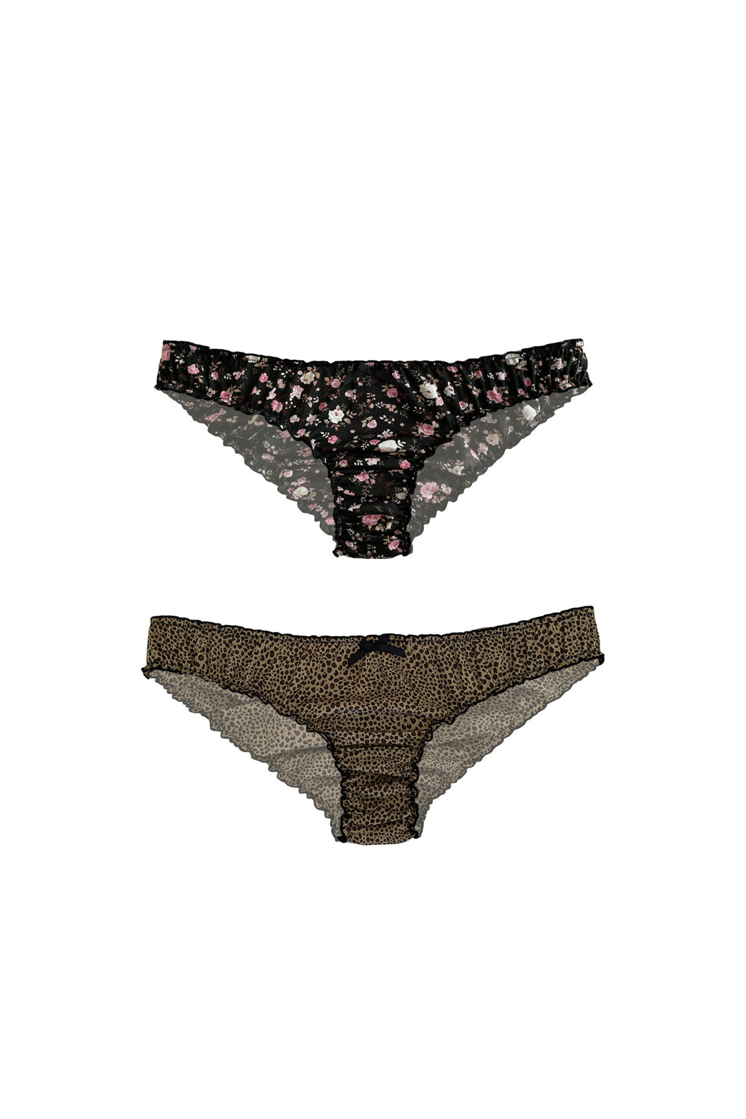 Cotton Ruffle knicker Duo