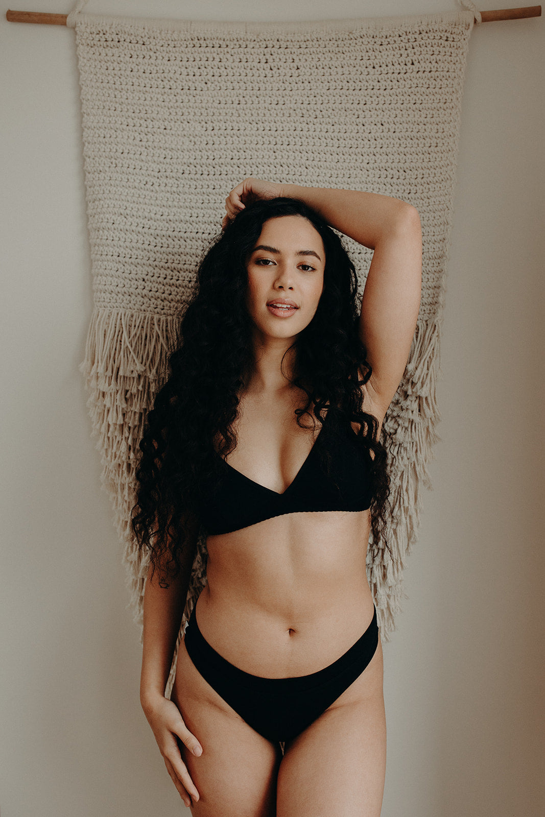 Stella soft cup bra in black