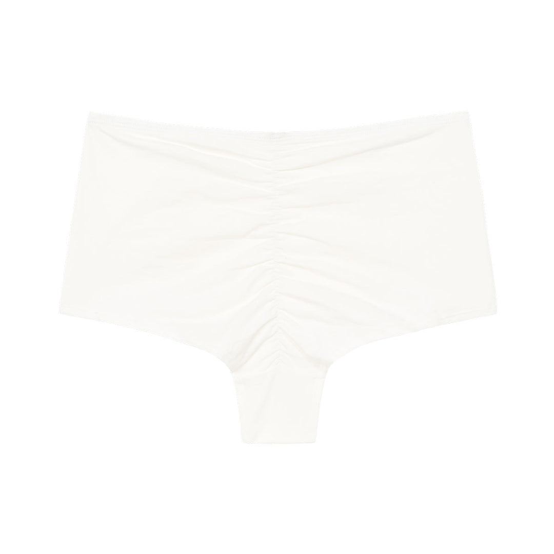 back view organic cotton high waisted underwear lingerie, organic cotton underwear, cotton underwear, high waisted underwear