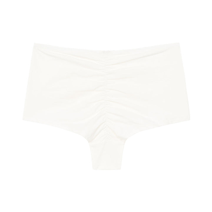 back view organic cotton high waisted underwear lingerie, organic cotton underwear, cotton underwear, high waisted underwear