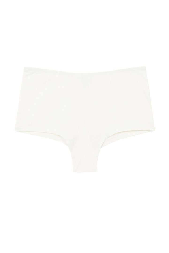flat lay of organic cotton high waisted underwear