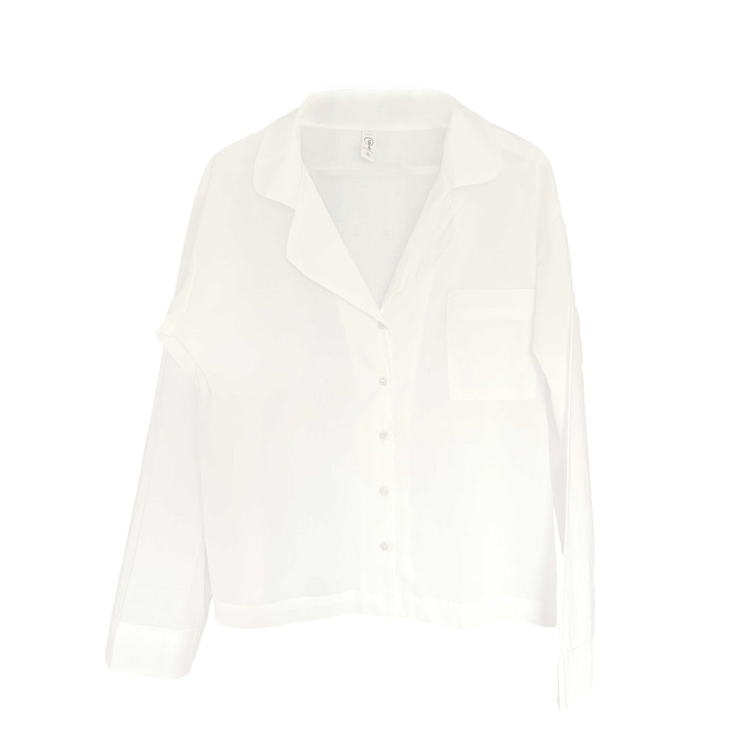 pj shirt in undyed organic cotton