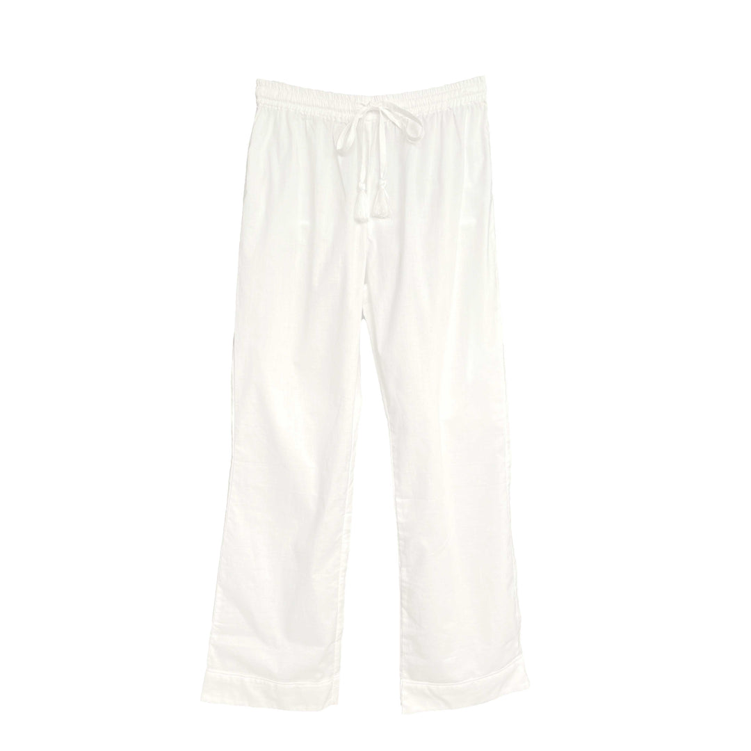 full length pj pants in organic cotton