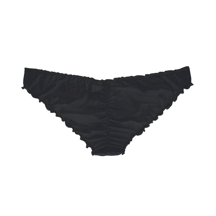 Silk cotton ruffle knickers