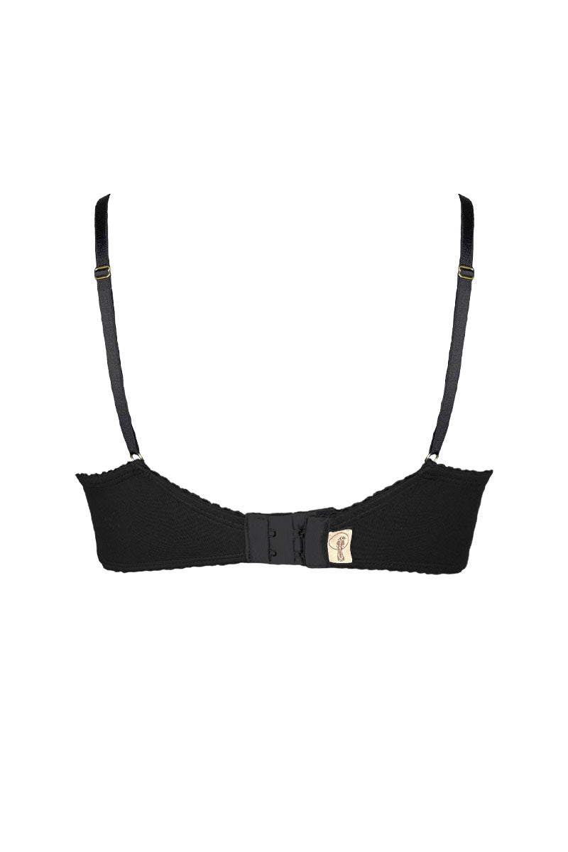 Stella soft cup bra in black
