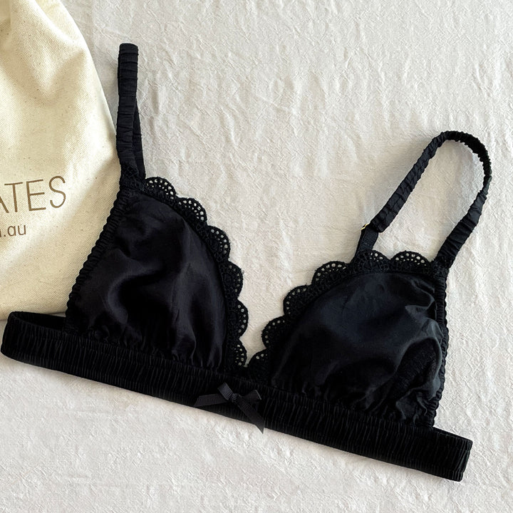 Bella bralette organic cotton