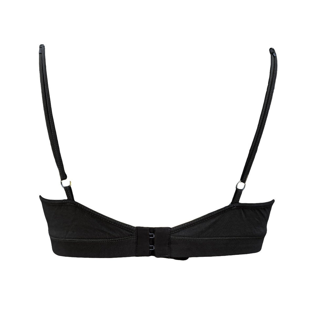 back of organic cotton bra