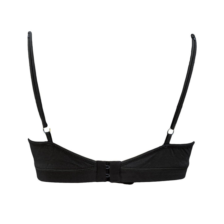back of organic cotton bra