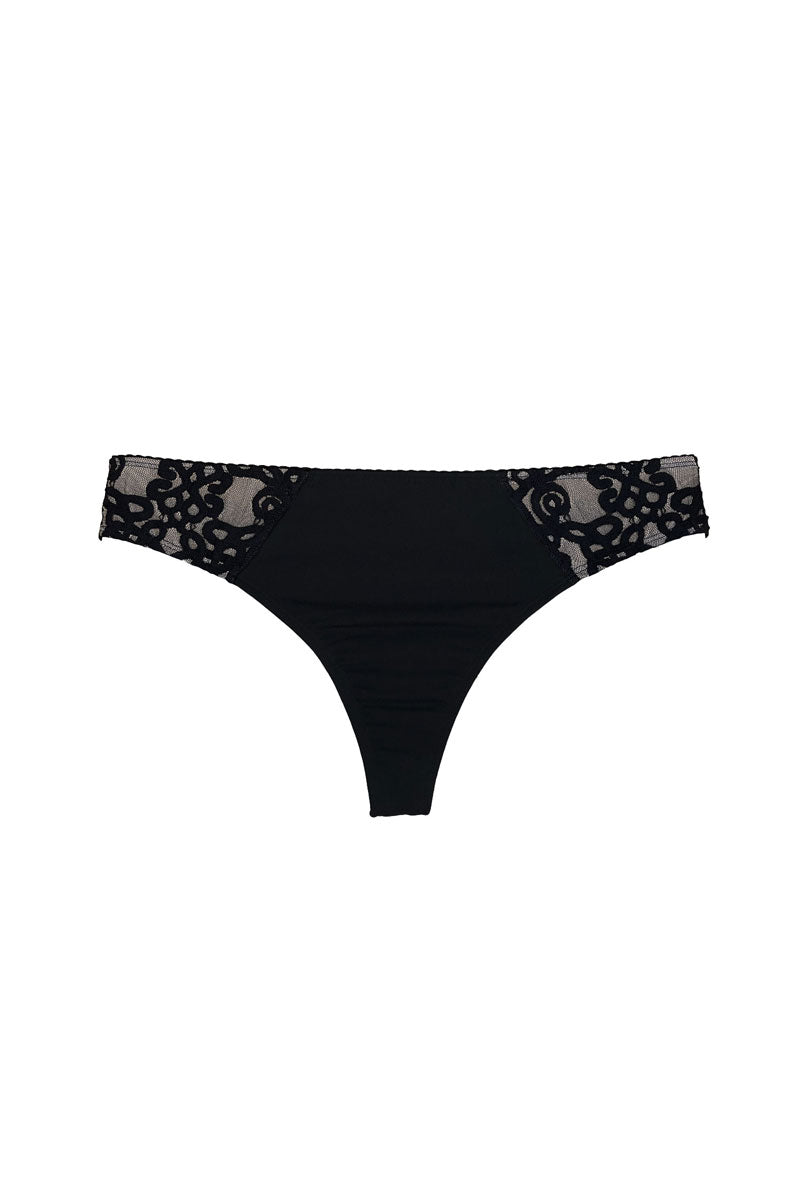 organic cotton and lace Brazilian style underwear