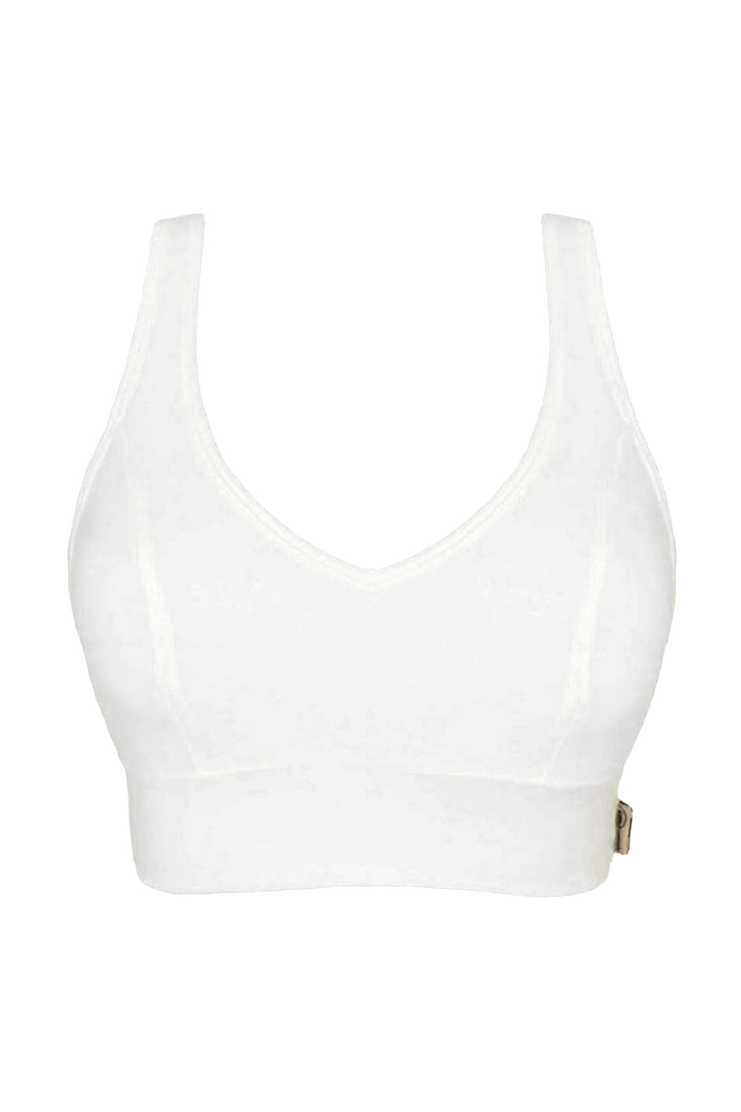 flatlay image of organic cotton bra for G cups