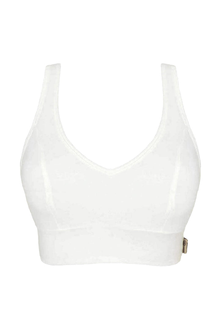 flatlay image of organic cotton bra for G cups
