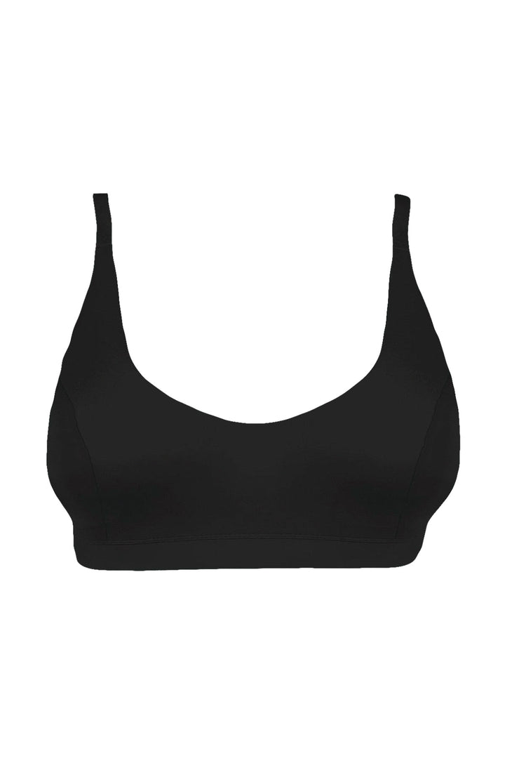 Soft cup bralette for larger bust size, product photo on white background