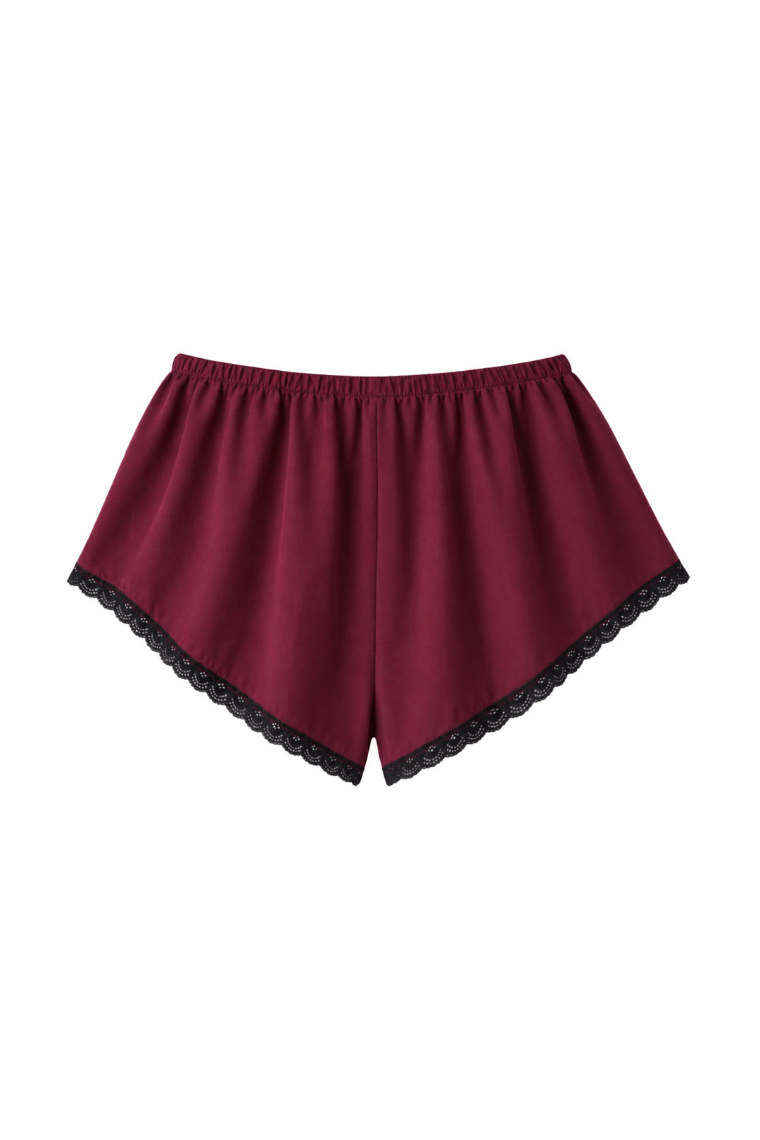 Bed Shorts in Plum