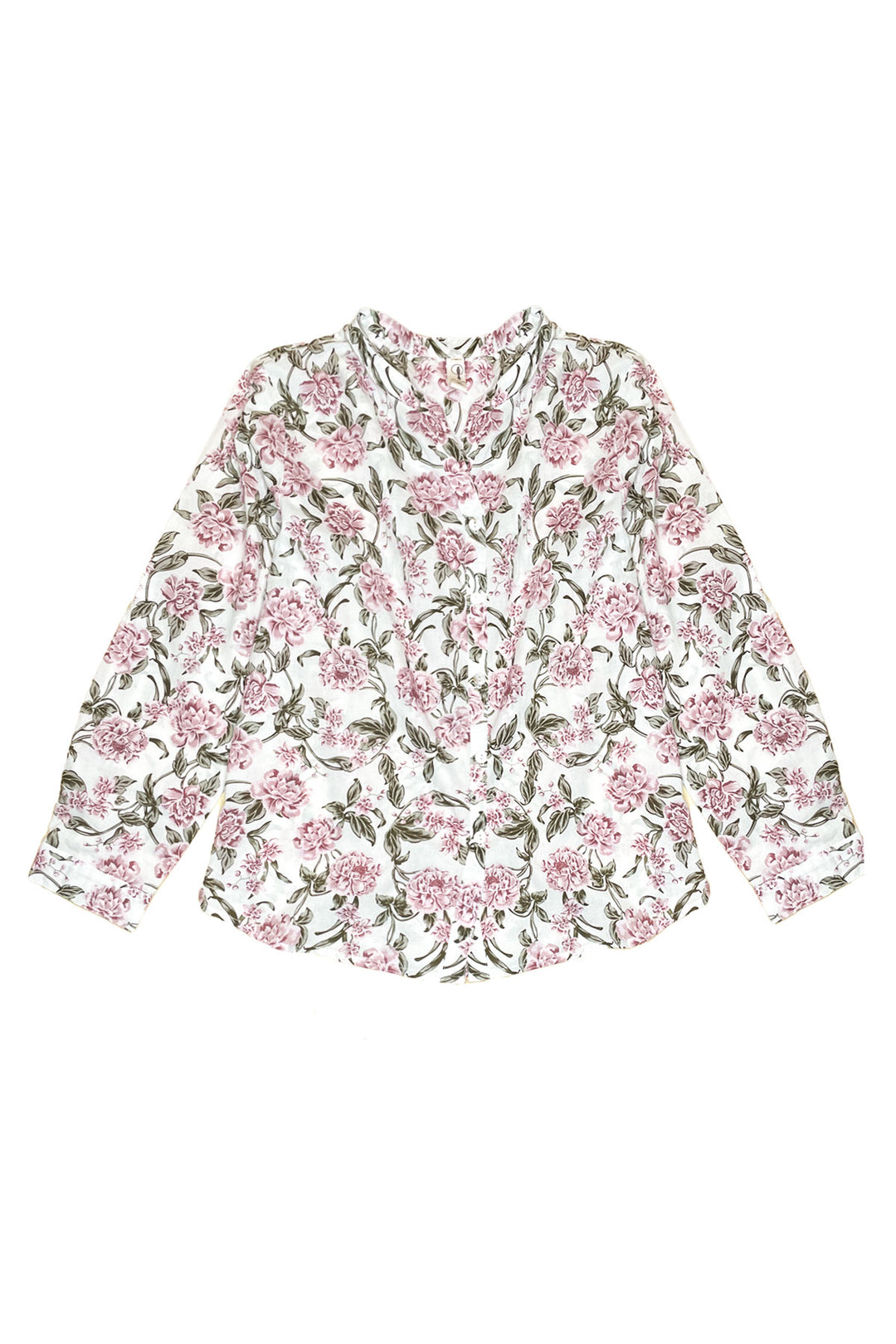 Sunday organic cotton PJ shirt in bloom