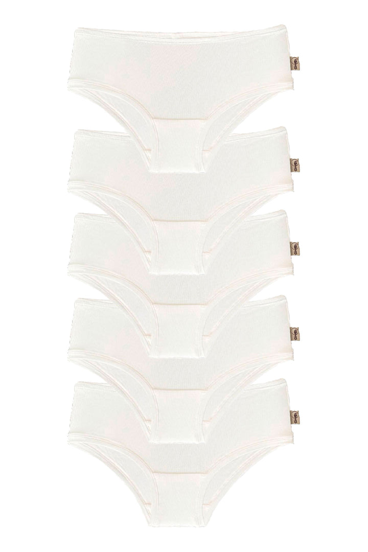 5-Pack | Boyleg Briefs in natural