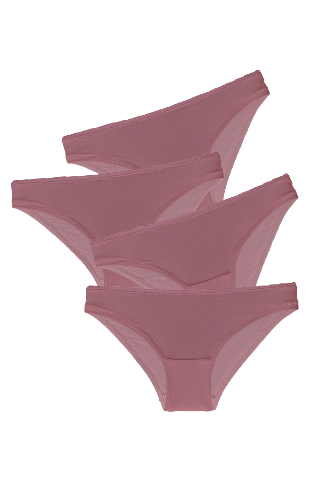 Dusty Rose Organic Bikini Bundle Size 16