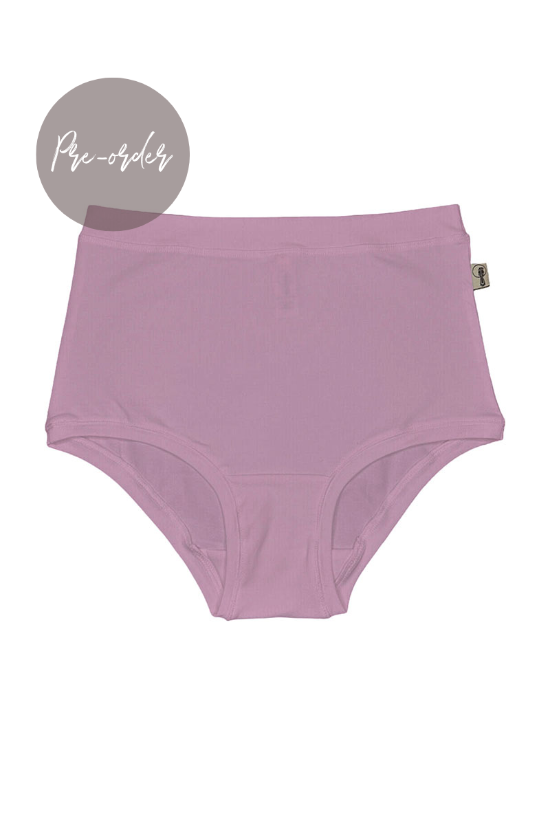 Organic Full Brief in Lilac