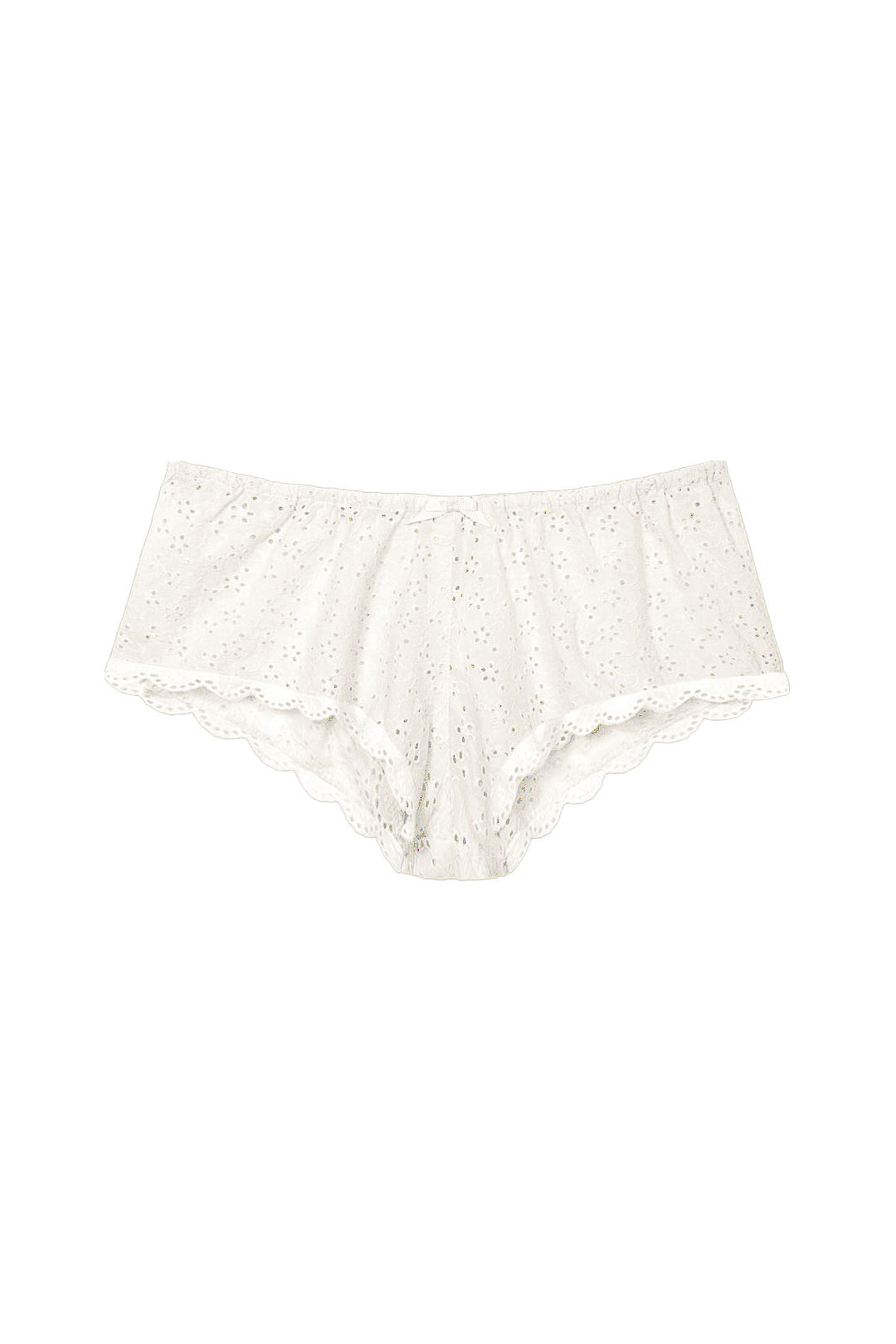 Broderie anglaise French knickers in white