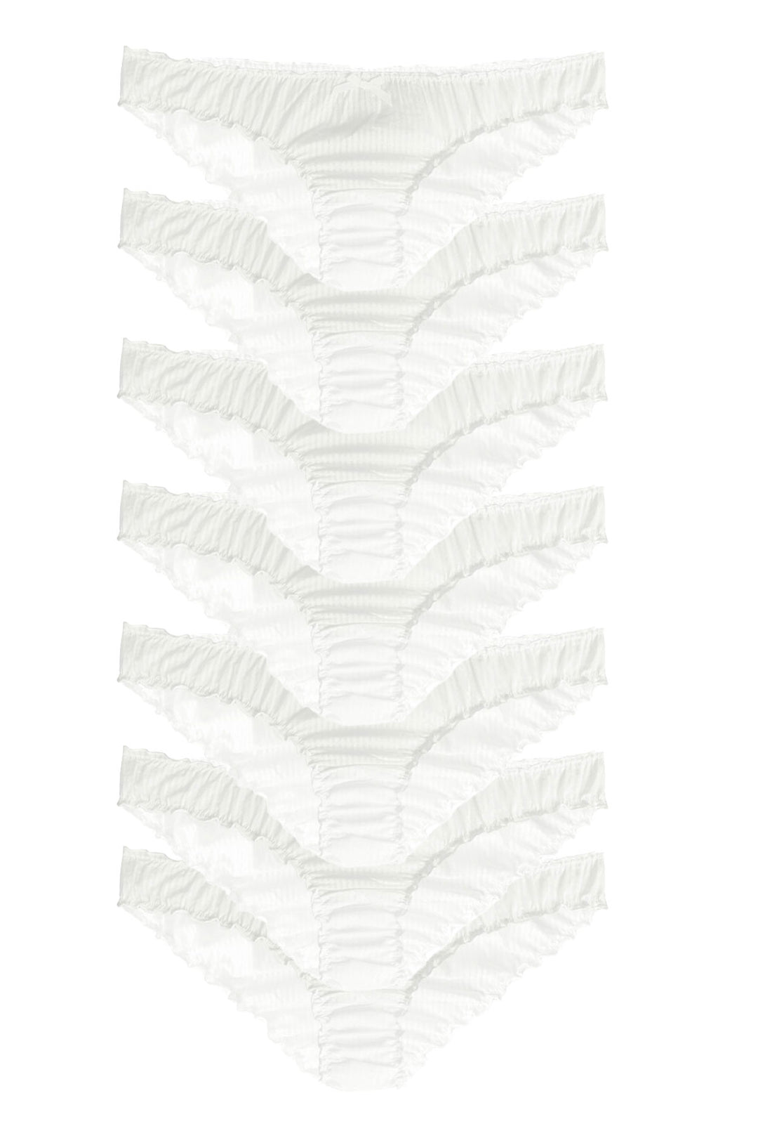 Ruffle Knicker Organic Bundle in Finelines