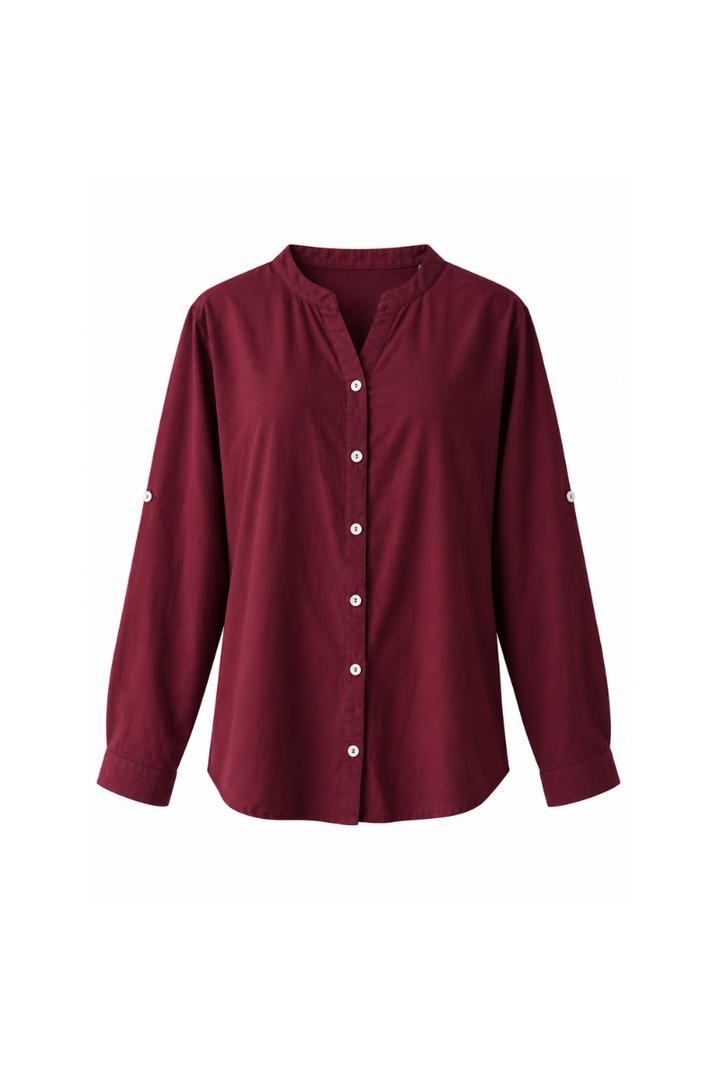 Sunday shirt in plum