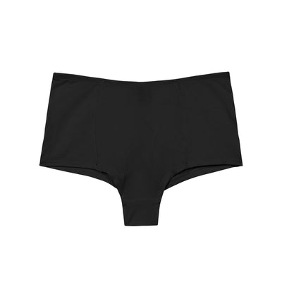 Bikini style organic cotton brief in black – Eco Intimates