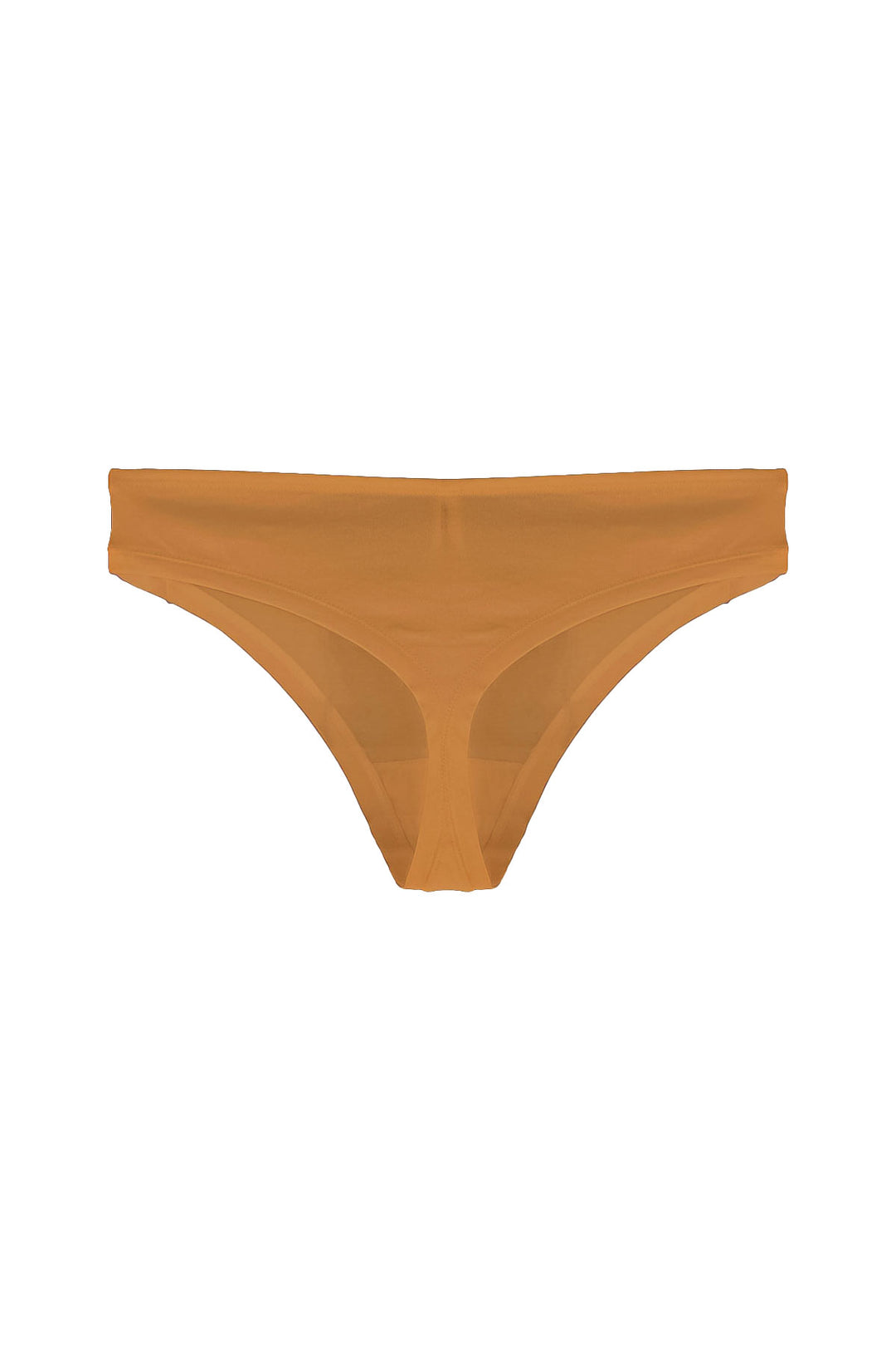Organic classic thong in marigold
