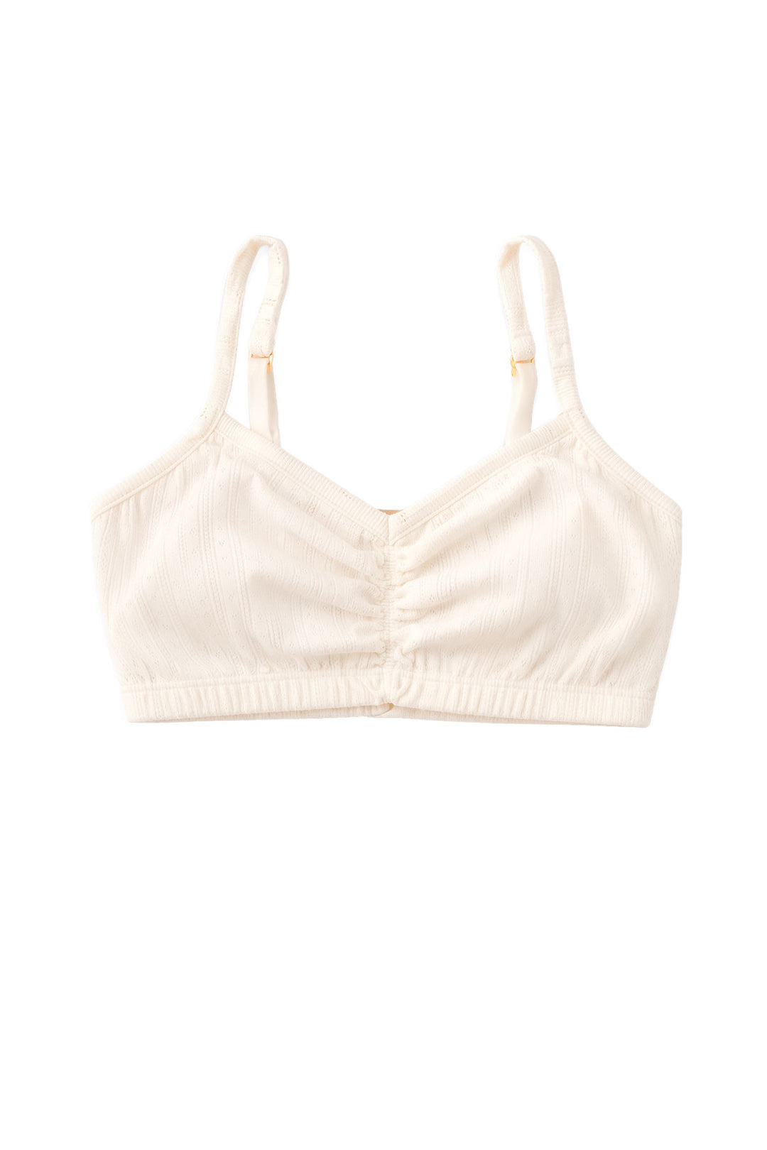 Pointelle Crop Bralette