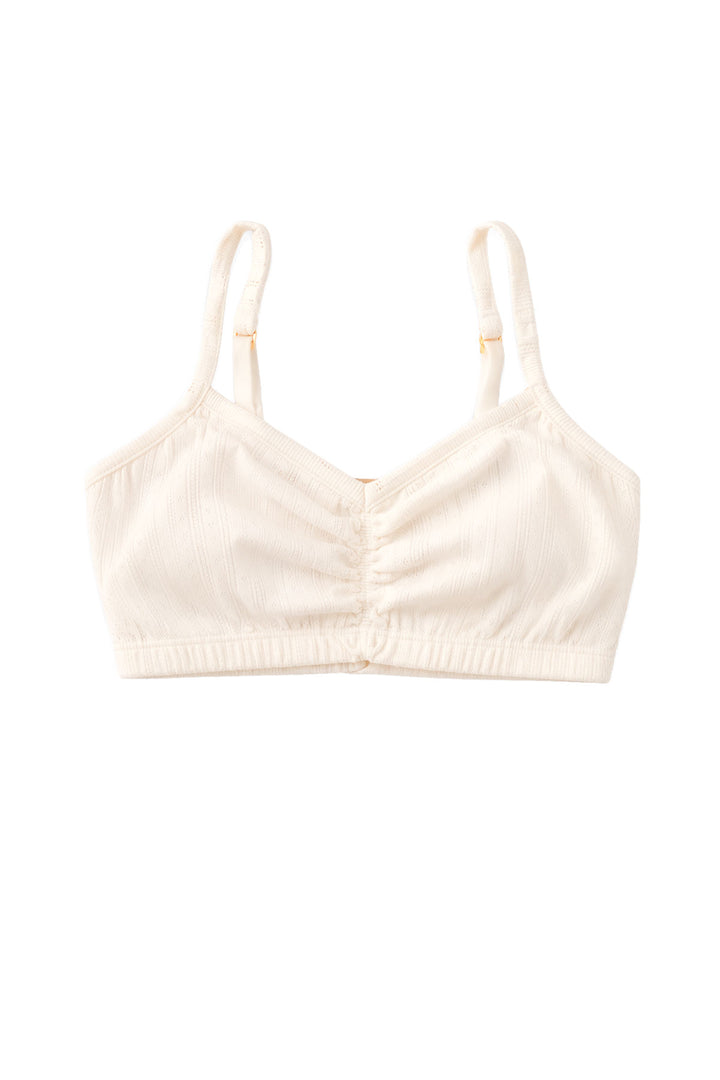 Pointelle Crop Bralette