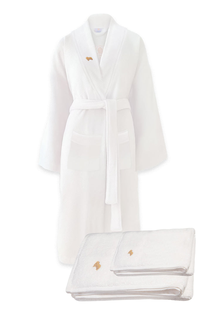 Organic cotton Robe & Towel Gift Pack