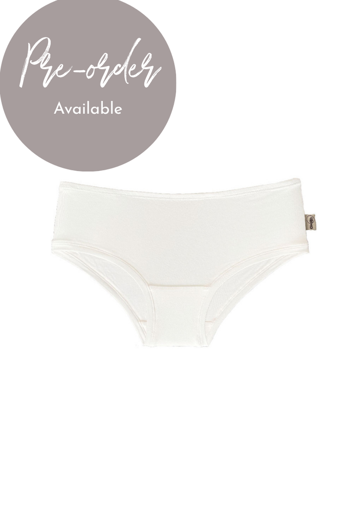 Mid-Rise Boyleg Brief in Natural