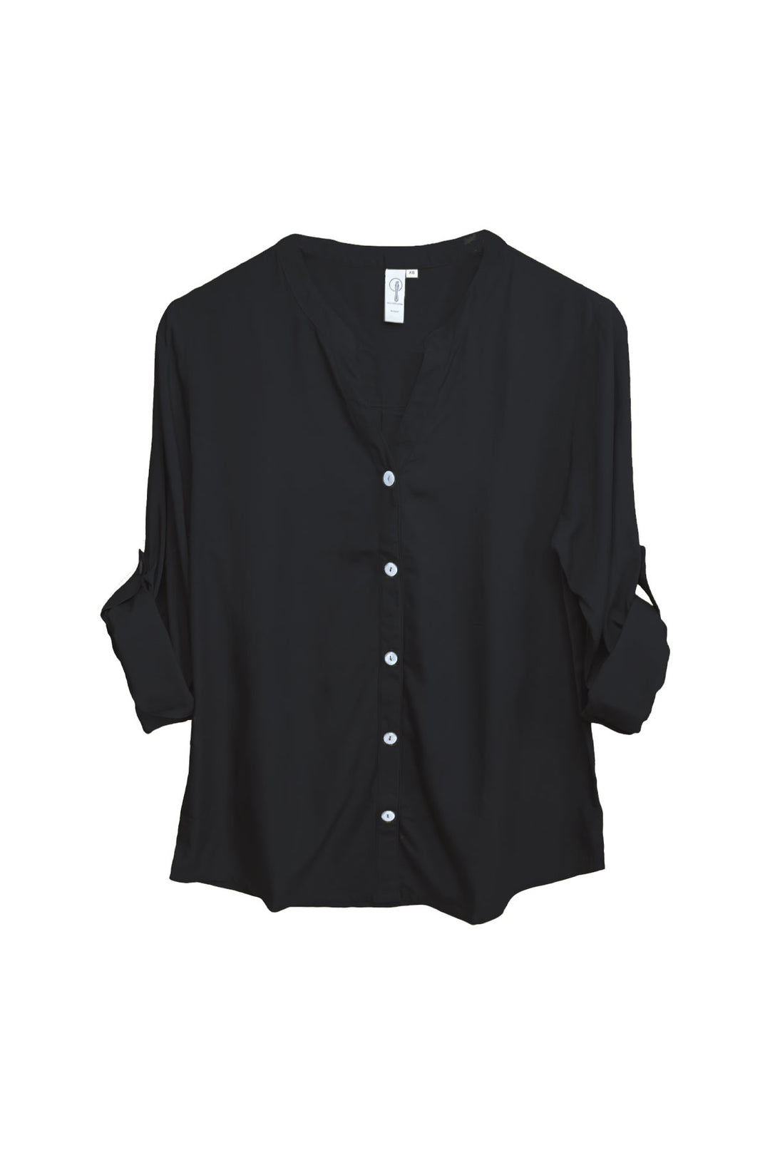 Sunday Bamboo PJ shirt in black