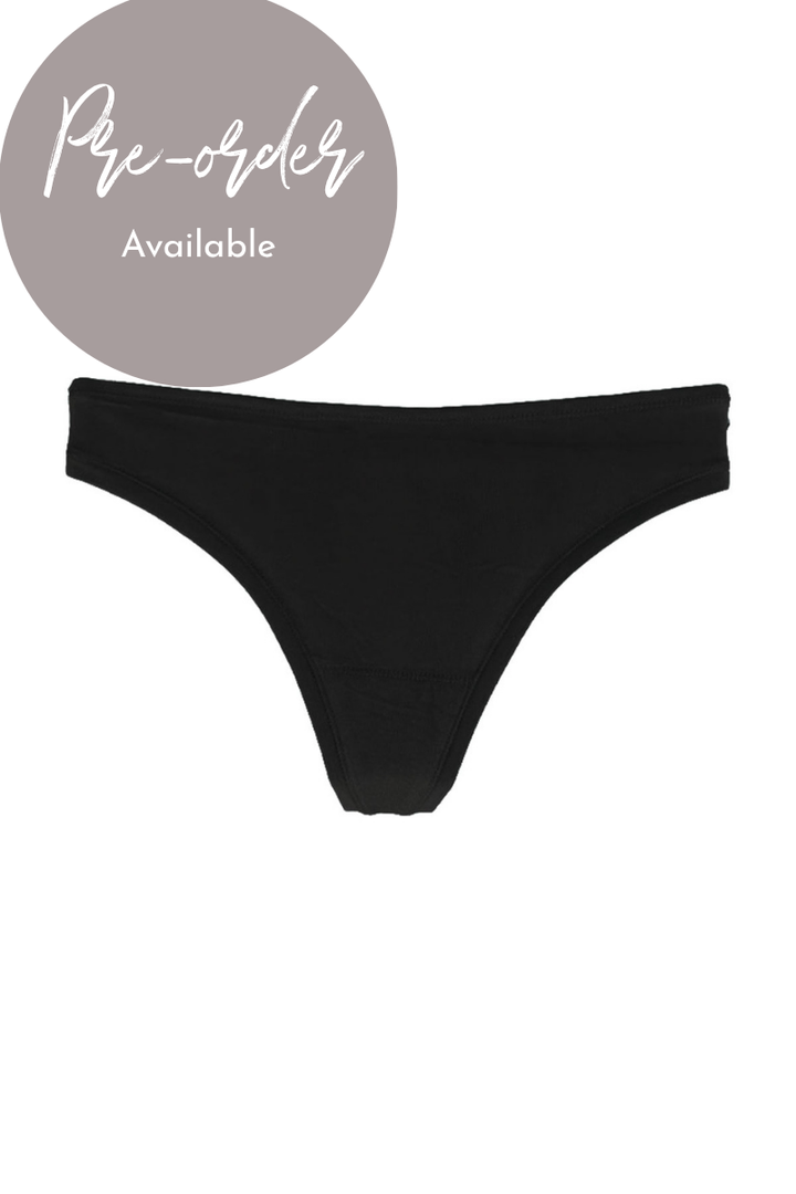 Classic Thong in Black