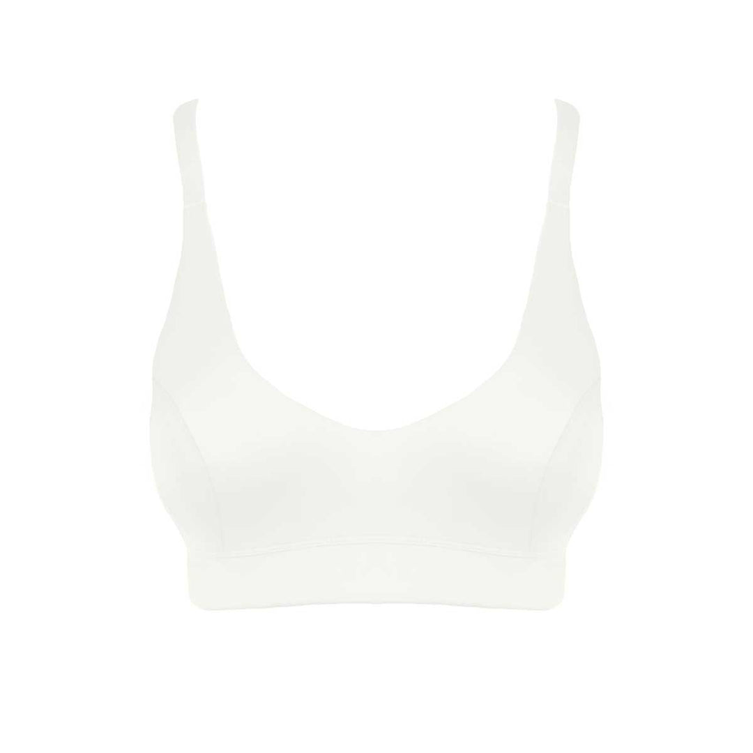 soft cup bra for larger busts in natural