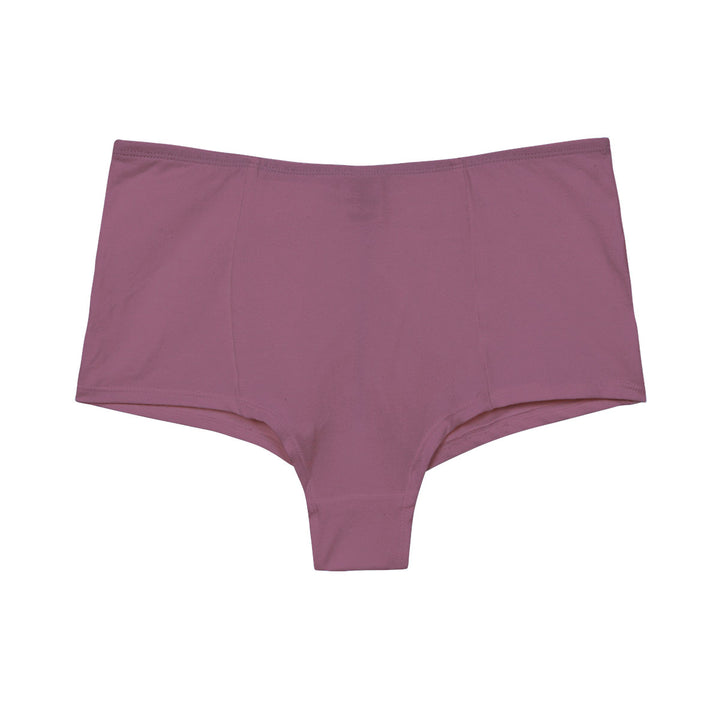 high waited knickers in pink organic cotton
