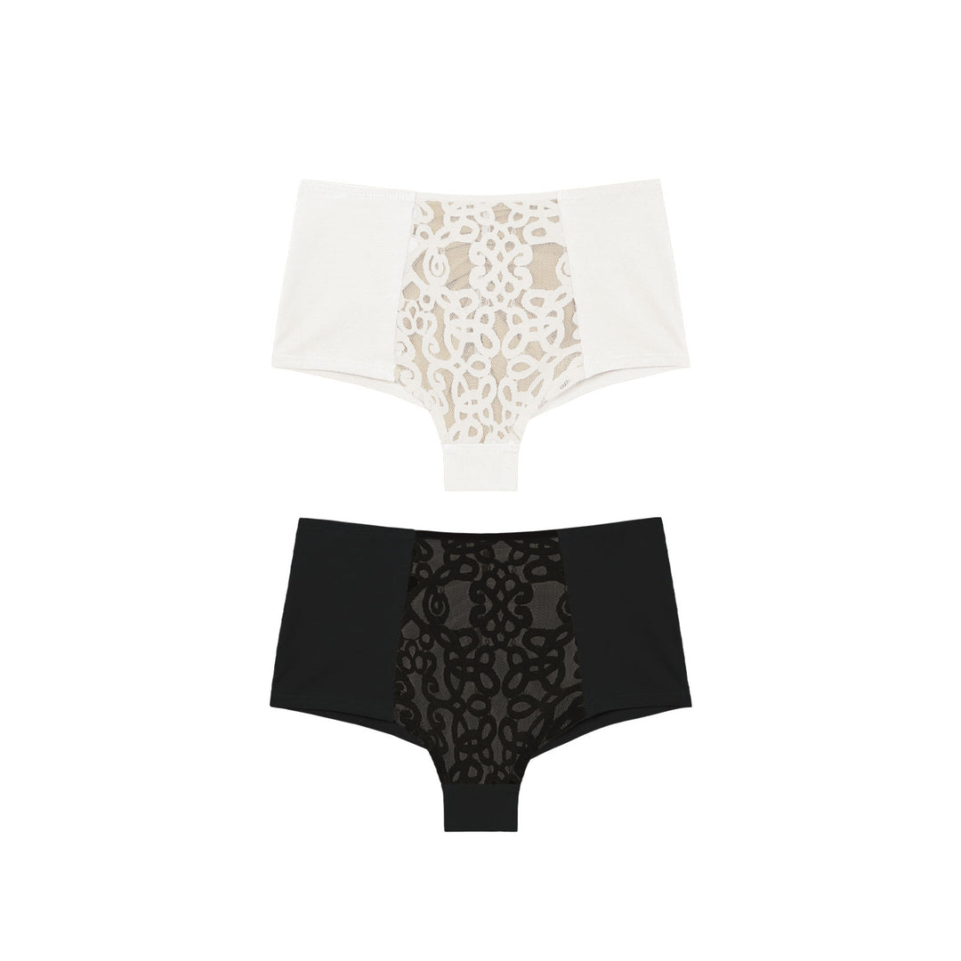 Isabella high waisted knickers Duo