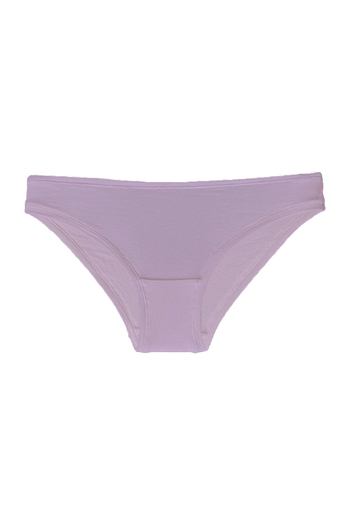 Bikini style organic cotton brief in lavender – Eco Intimates