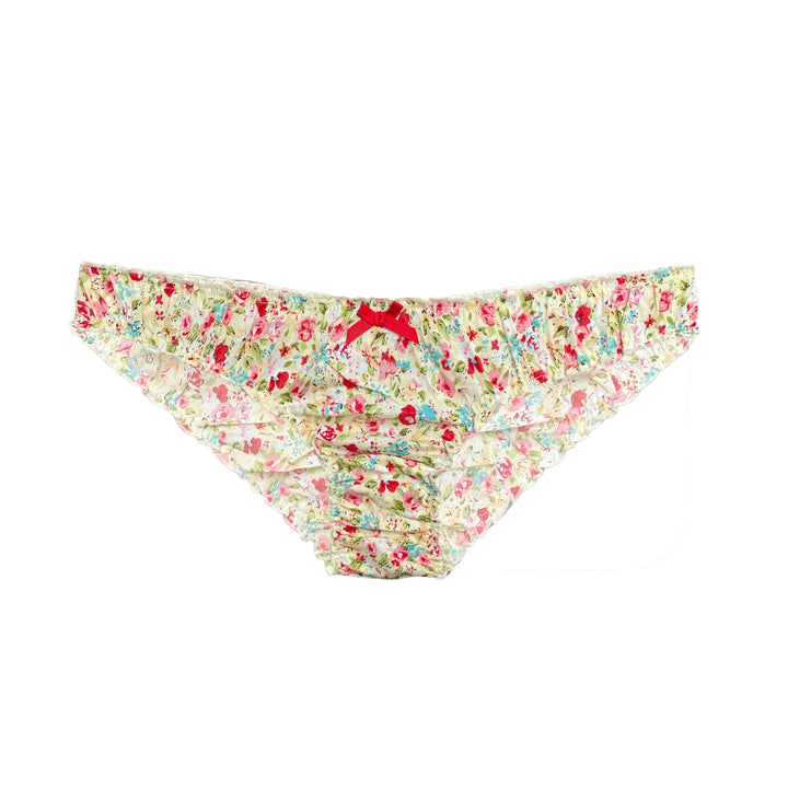 pure cotton floral underwear