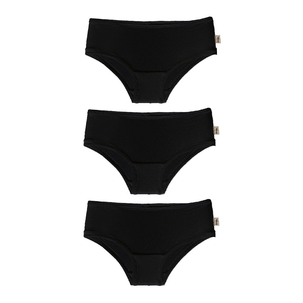 Bikini & boy-leg bundle in black