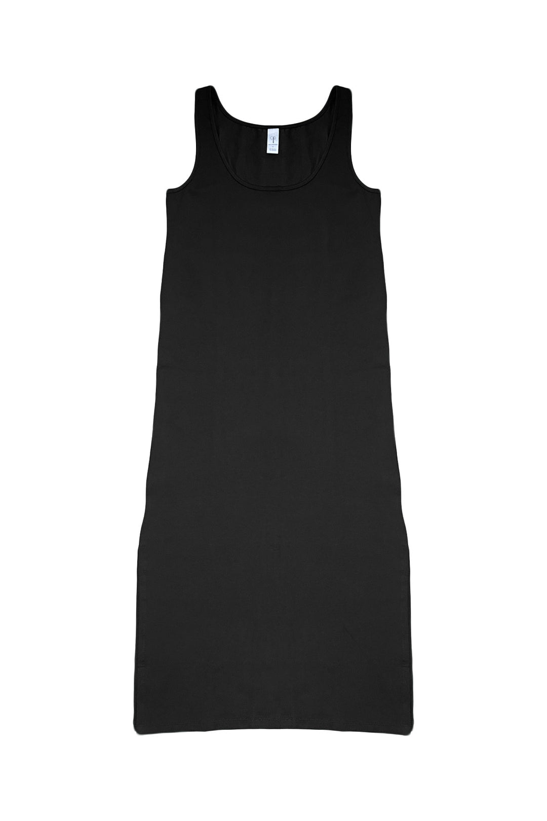 Lucy tank dress in black - Eco Intimates