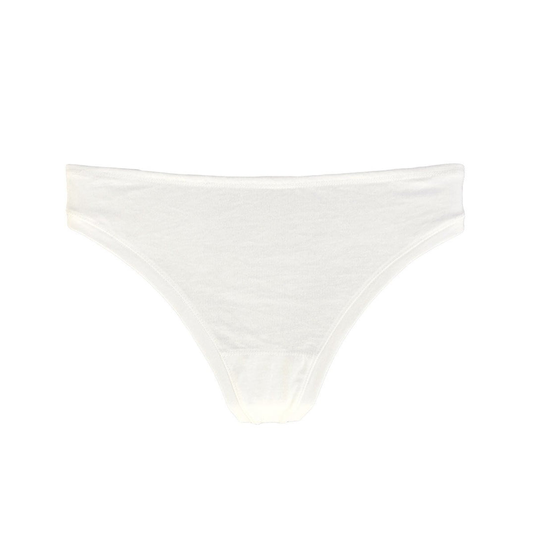 Organic cotton thong in natural - Eco Intimates